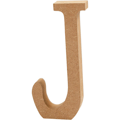 Creativ Company Letter J MDF 13cm, 1er.