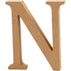 Creativ Company Letter n MDF 13cm, 1er.