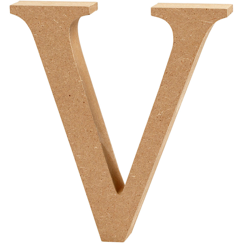 Creativ Company Letter contre MDF 13cm, 1er.