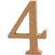 Creativ Company numéro 4 MDF 13cm, 1er.