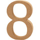 Creativ Company numéro 8 MDF 13cm, 1er.