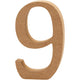 Creativ Company numéro 9 MDF 13cm, 1er.