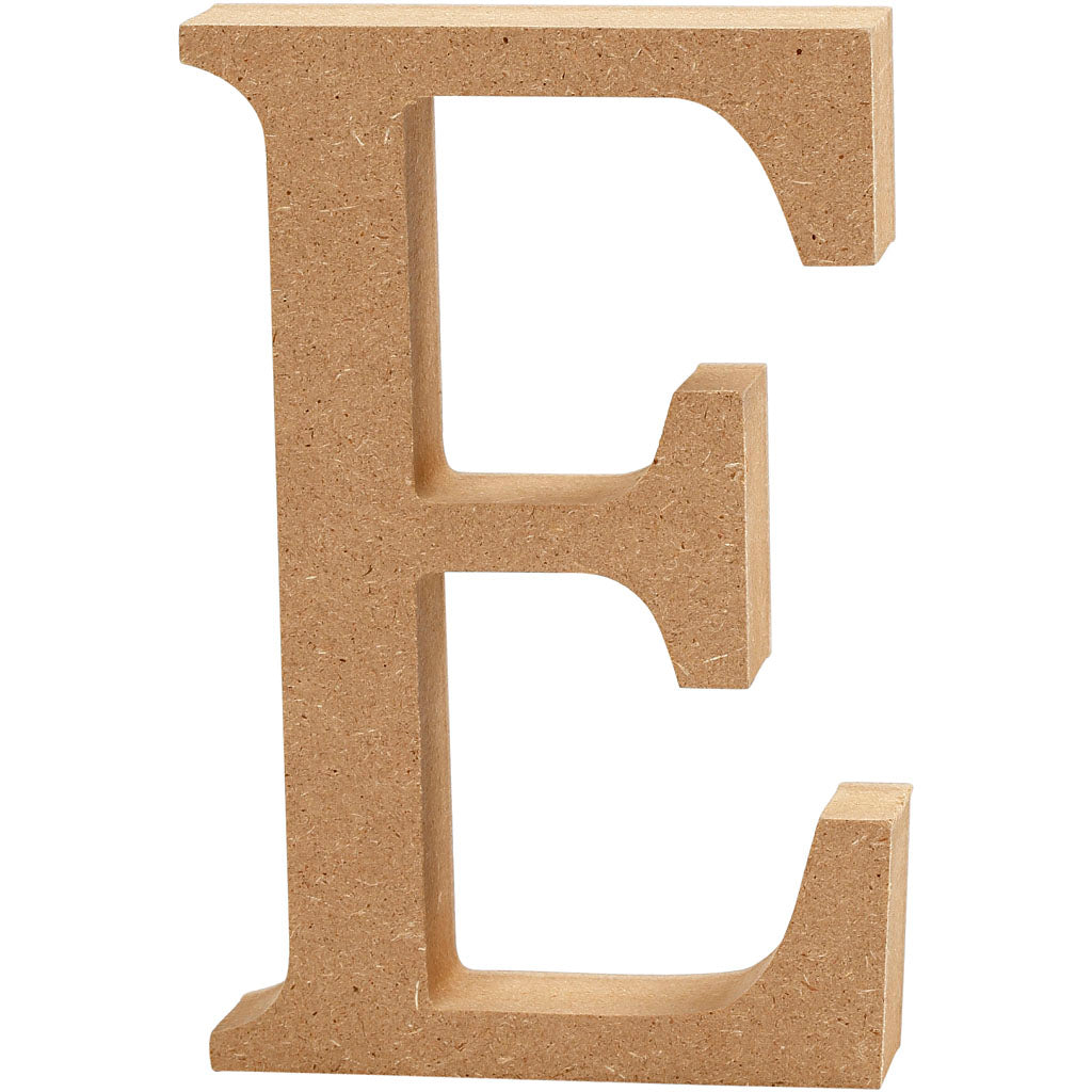 Creativ Company Letter E MDF 8cm, 1er.