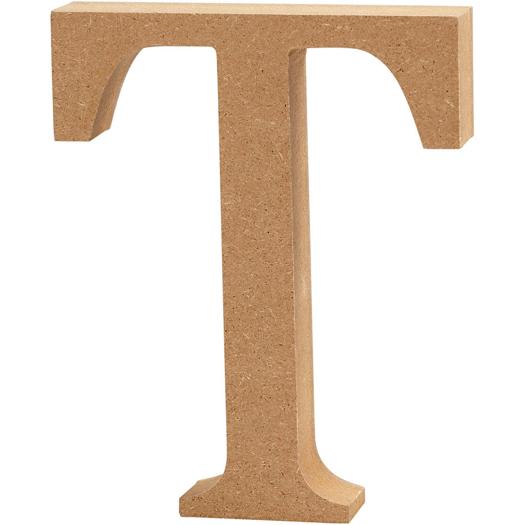 Creativ Company Letter T MDF 8cm, 1er.