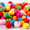 Creativ Company Wooden Beads Mélanger 8 mm, 90e.