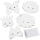 Creativ Company Fantasimaskers White, 100e.