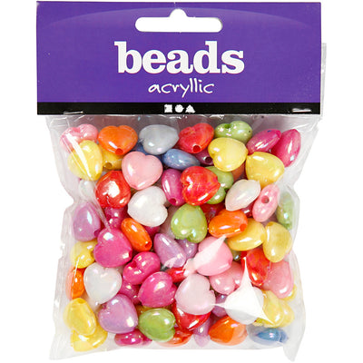 Creativ Company Plastic Beading Heart, 125 ml