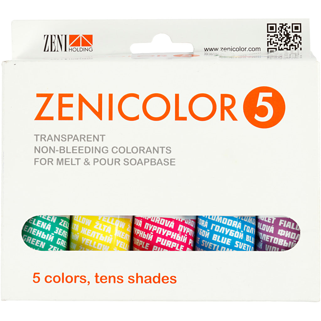 Color de peinture de savon de la société Creativ, 5x30gr
