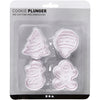 Creativ Company saillant les formes avec Stamp Christmas, 4st.