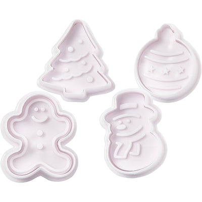 Creativ Company saillant les formes avec Stamp Christmas, 4st.