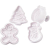 Creativ Company saillant les formes avec Stamp Christmas, 4st.