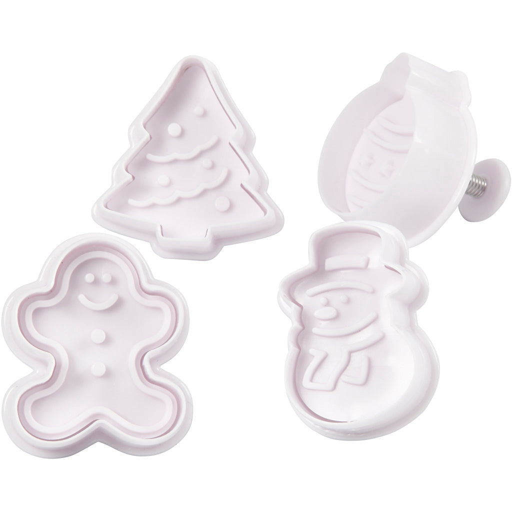 Creativ Company saillant les formes avec Stamp Christmas, 4st.