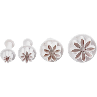 Creativ Company saillant les formes avec fleur de tampon, 4e.