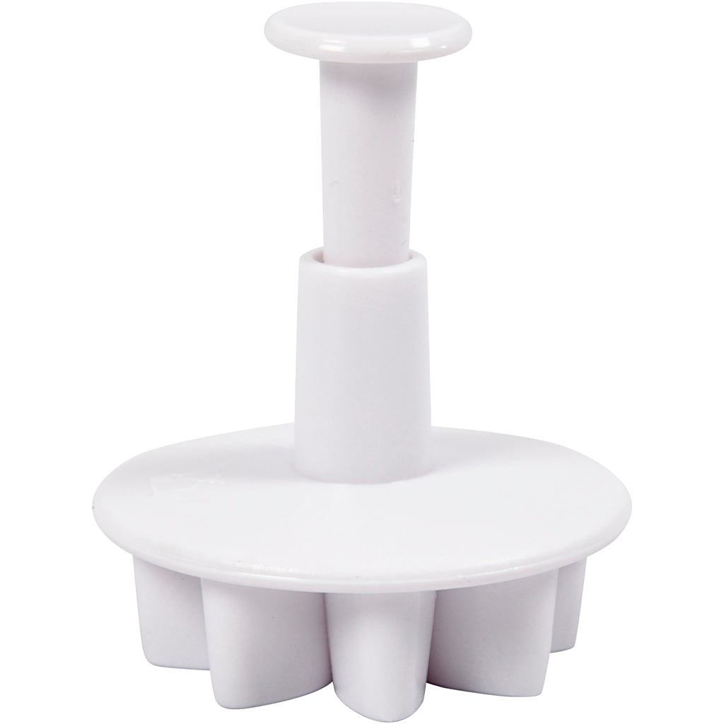 Creativ Company saillant les formes avec fleur de tampon, 4e.