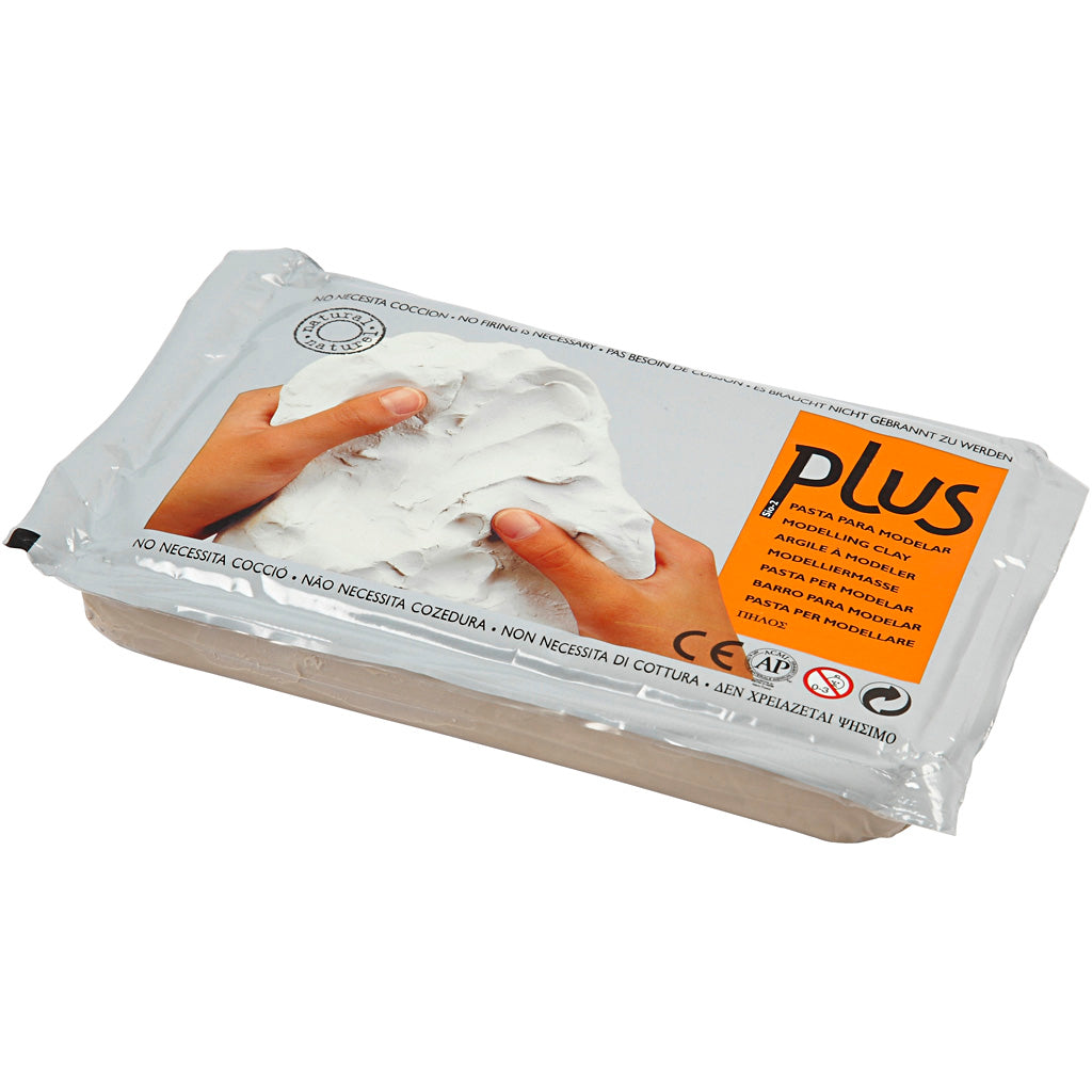 Creativ Company auto-hardening sculpture klei gris clair, 1000gr
