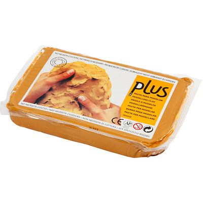 Argile autodurcissante, couleur curry, 1000 g