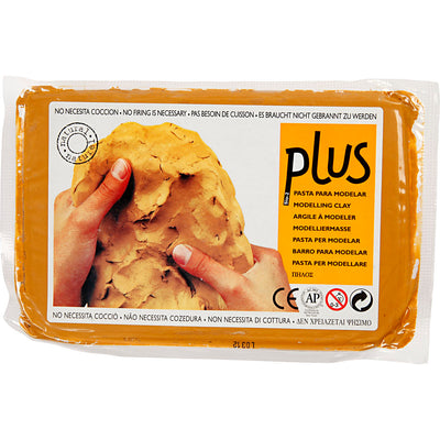 Argile autodurcissante, couleur curry, 1000 g