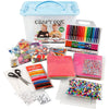 Creativ Company Hobbybox Blue avec des matériaux créatifs, 1er.
