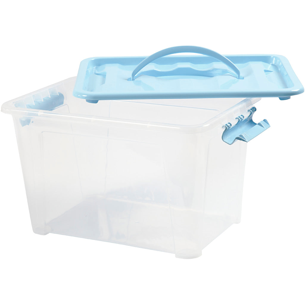Creativ Company Hobbybox Blue avec des matériaux créatifs, 1er.