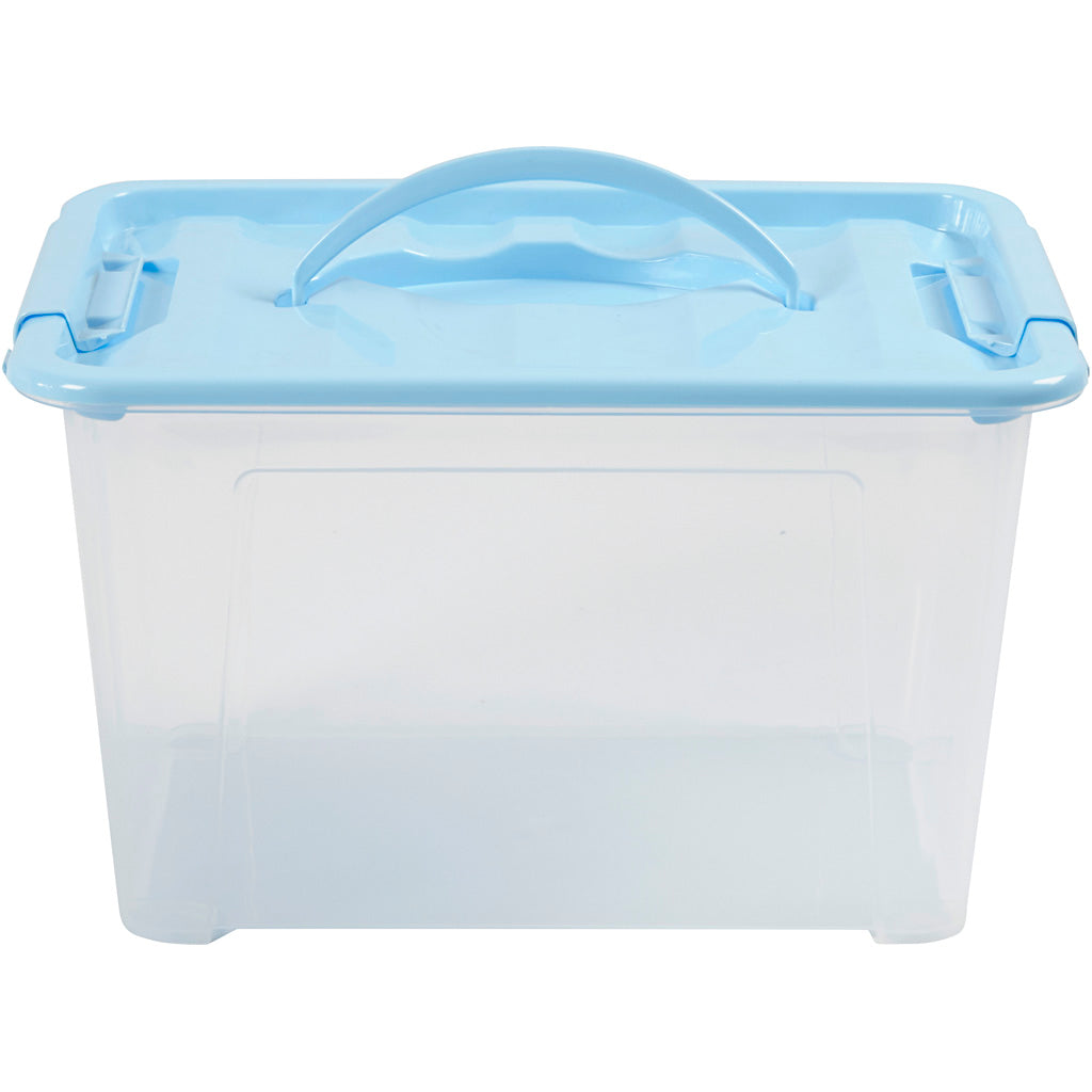 Creativ Company Hobbybox Blue avec des matériaux créatifs, 1er.