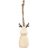 Reindeurs de pendentif en bois