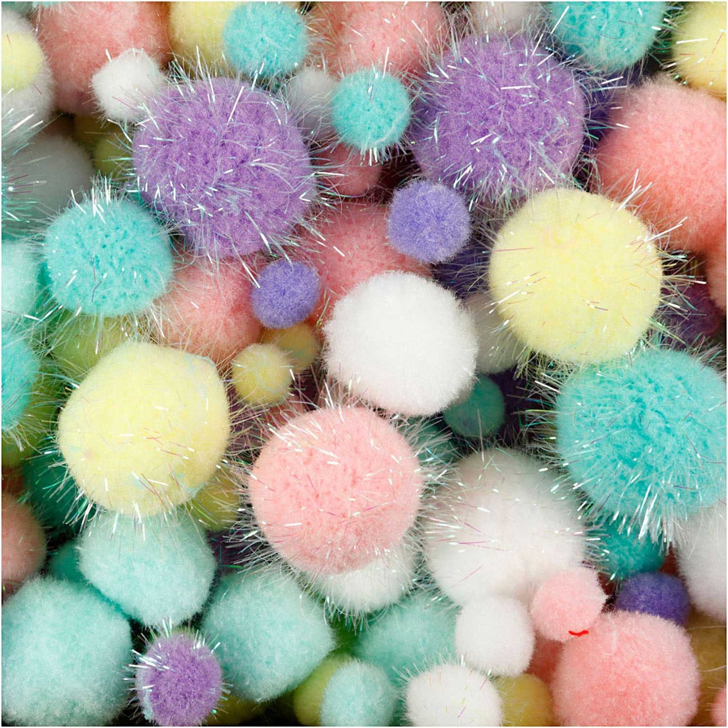 Couleurs pastel Pom-Pom, 400gr.