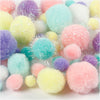 Couleurs pastel Pom-Pom, 400gr.