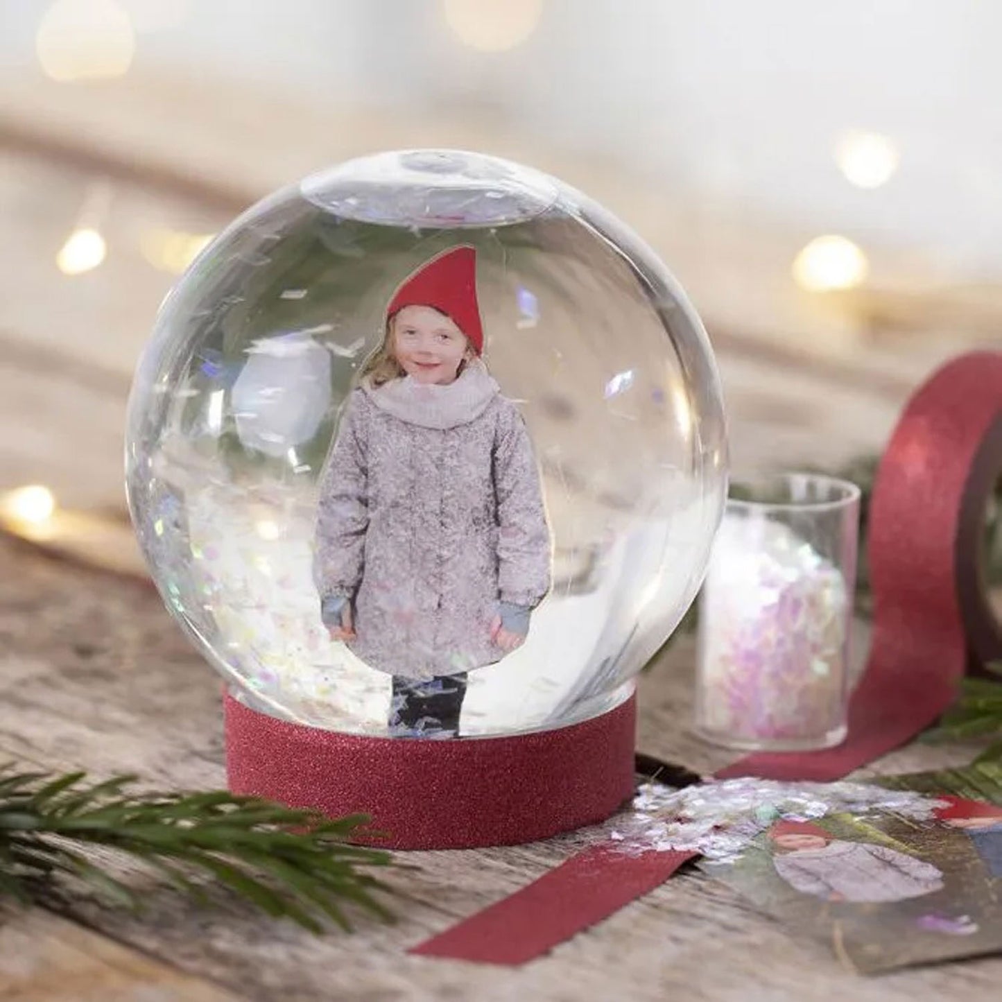 Boules de neige, 18 pièces.