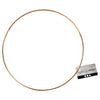 Anneau de fil métallique or, 20 cm