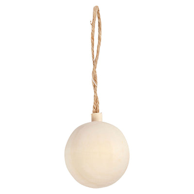 Creativ Company Christmas Ball Pendant Wood, 4,8 cm