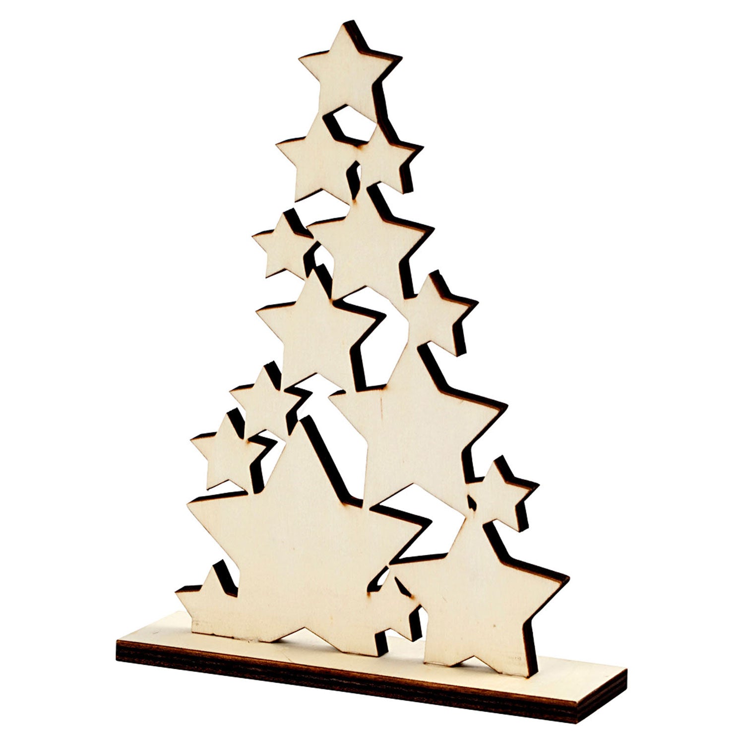 Arbre de Noël en bois