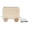 Wagon de train en bois