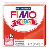 Fimo Kids Mountting Clay Red, 42gr - afbeelding 1