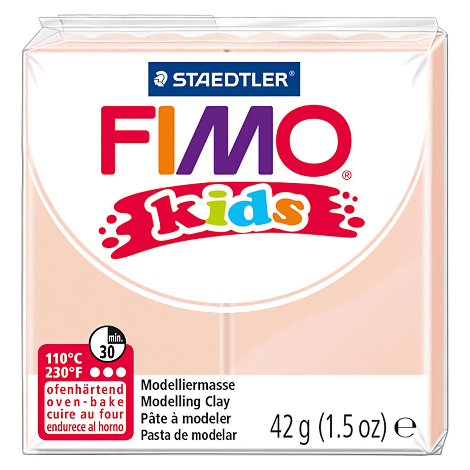 FIMO KIDS MONTING CLAY Light Beige, 42gr