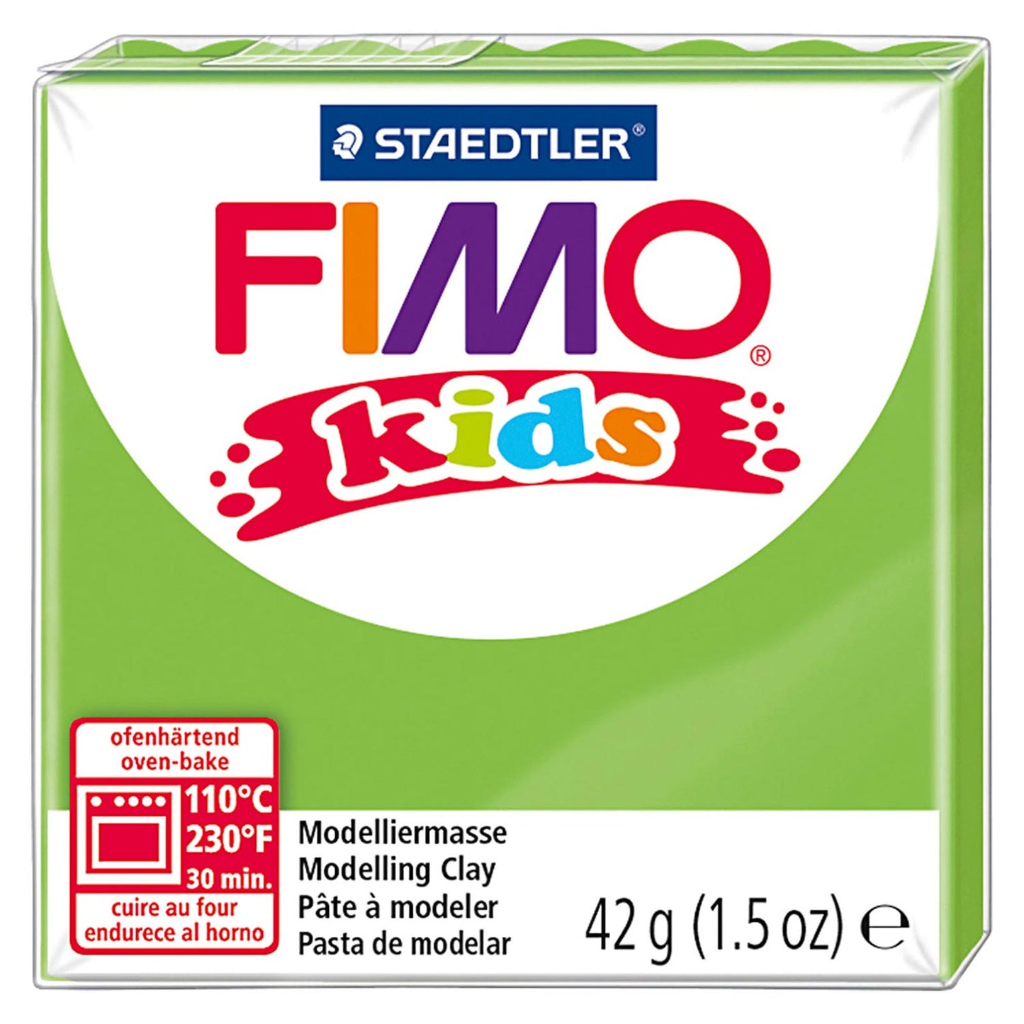 FIMO KIDS MONTING CLAY VERT clair, 42gr