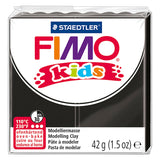 Fimo Kids Mountain Klei Black, 42gr - afbeelding 1