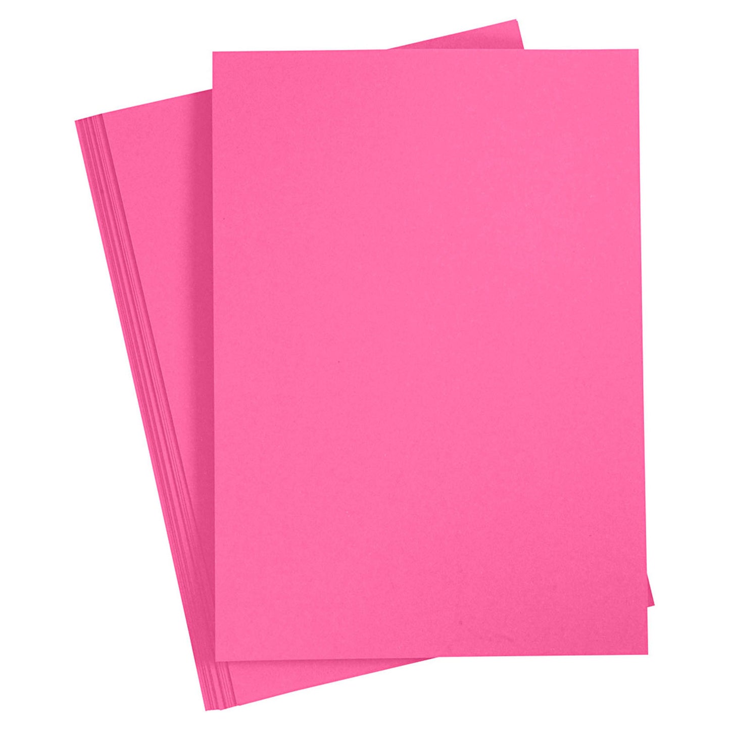 Carton coloré rose A4, 20 feuilles