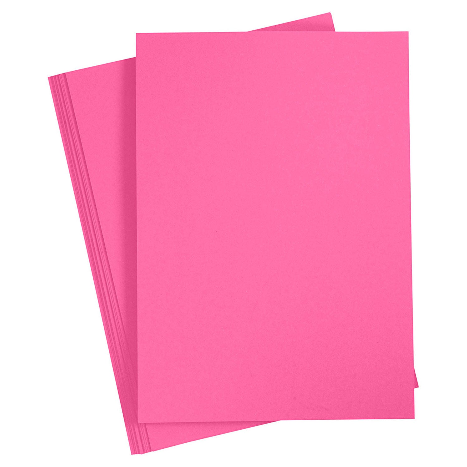 Carton coloré rose A4, 20 feuilles