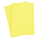 Carton coloré, jaune canari, A4, 20 feuilles