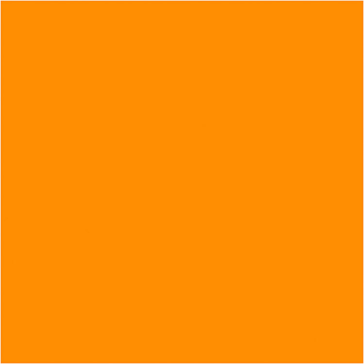 Carton coloré Creativ company, a4, feuille 210x297 mm, 180 gr, orange, 20 feuilles 1 boîte