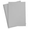 En carton coloré en acier gris A4, 20 feuilles