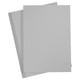 En carton coloré en acier gris A4, 20 feuilles