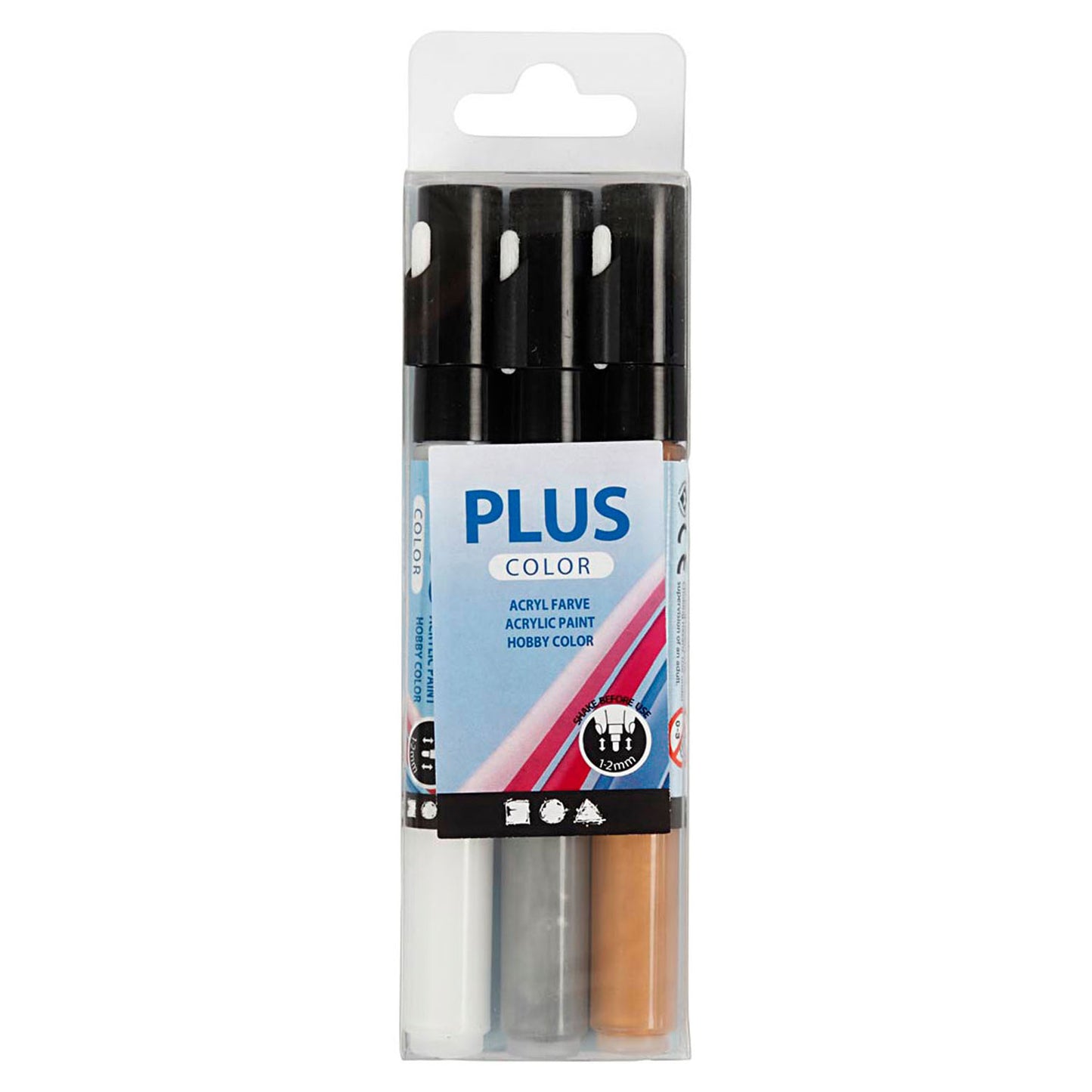 Plus couleur dist au démarrage - or, argent, off-blanc