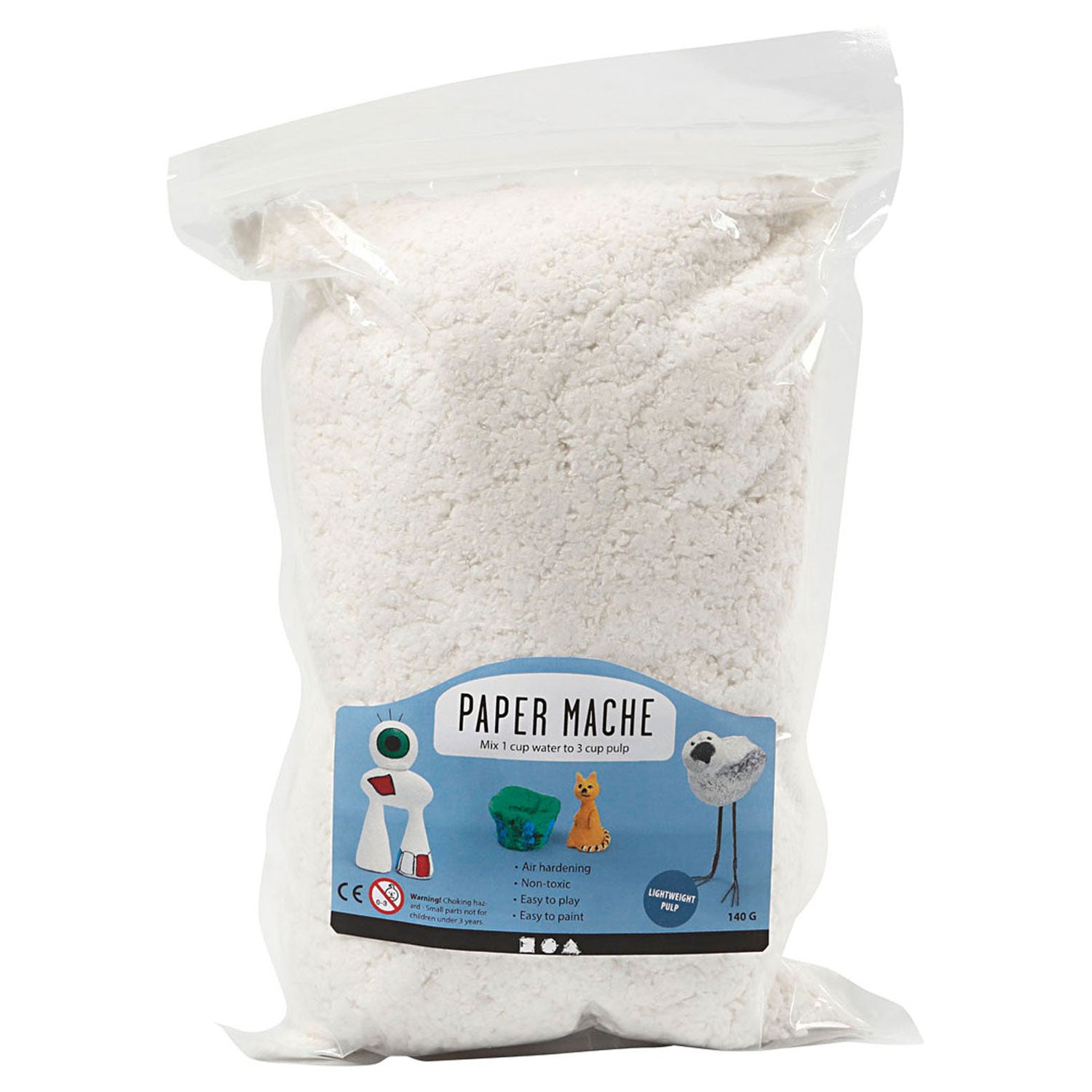 Pulp de papier-macé, 140gr
