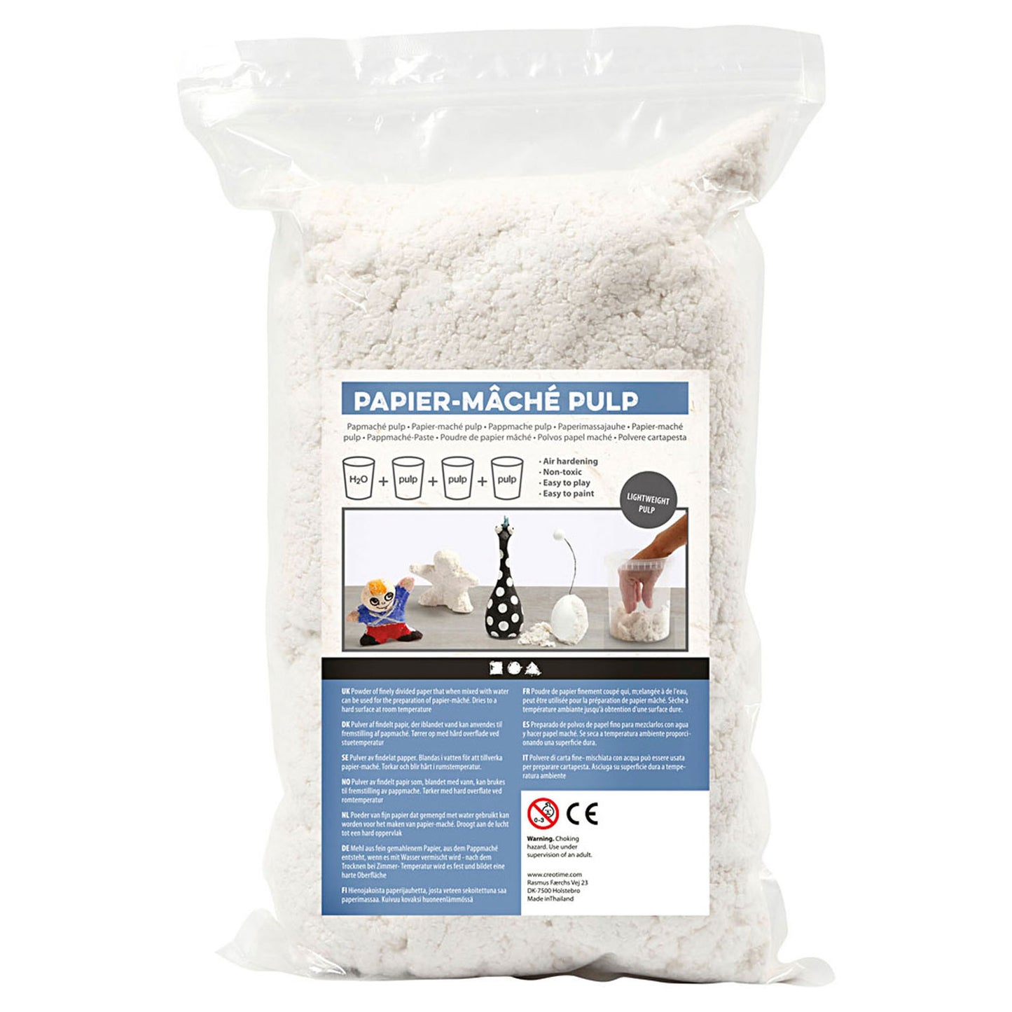 Pulpe de papier-mac, 400gr