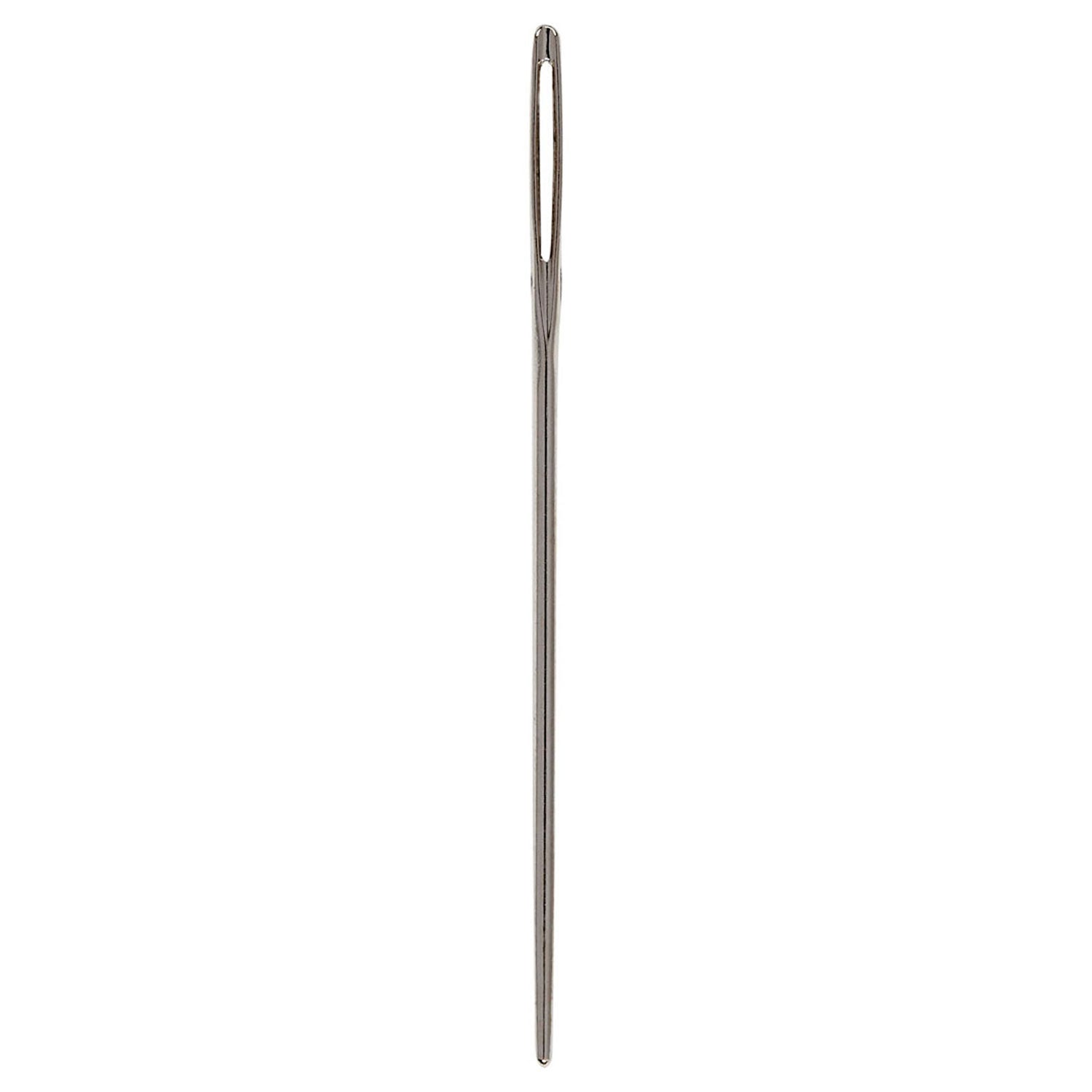Aiguilles de broderie avec point émoussé, 5 cm, 25e.