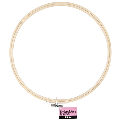 Crame de broderie Bois, Ø 25cm