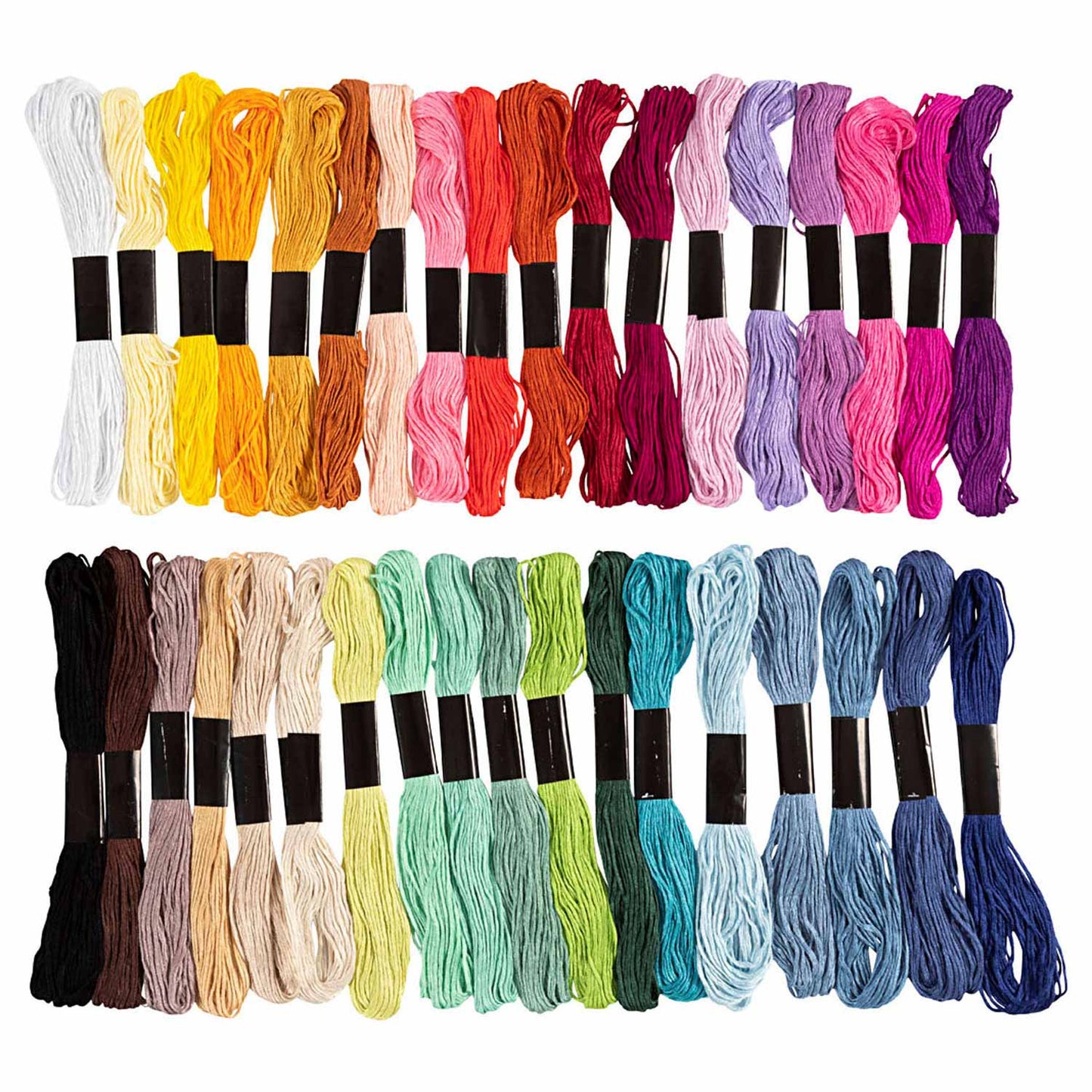 Fil à broder, 42 couleurs