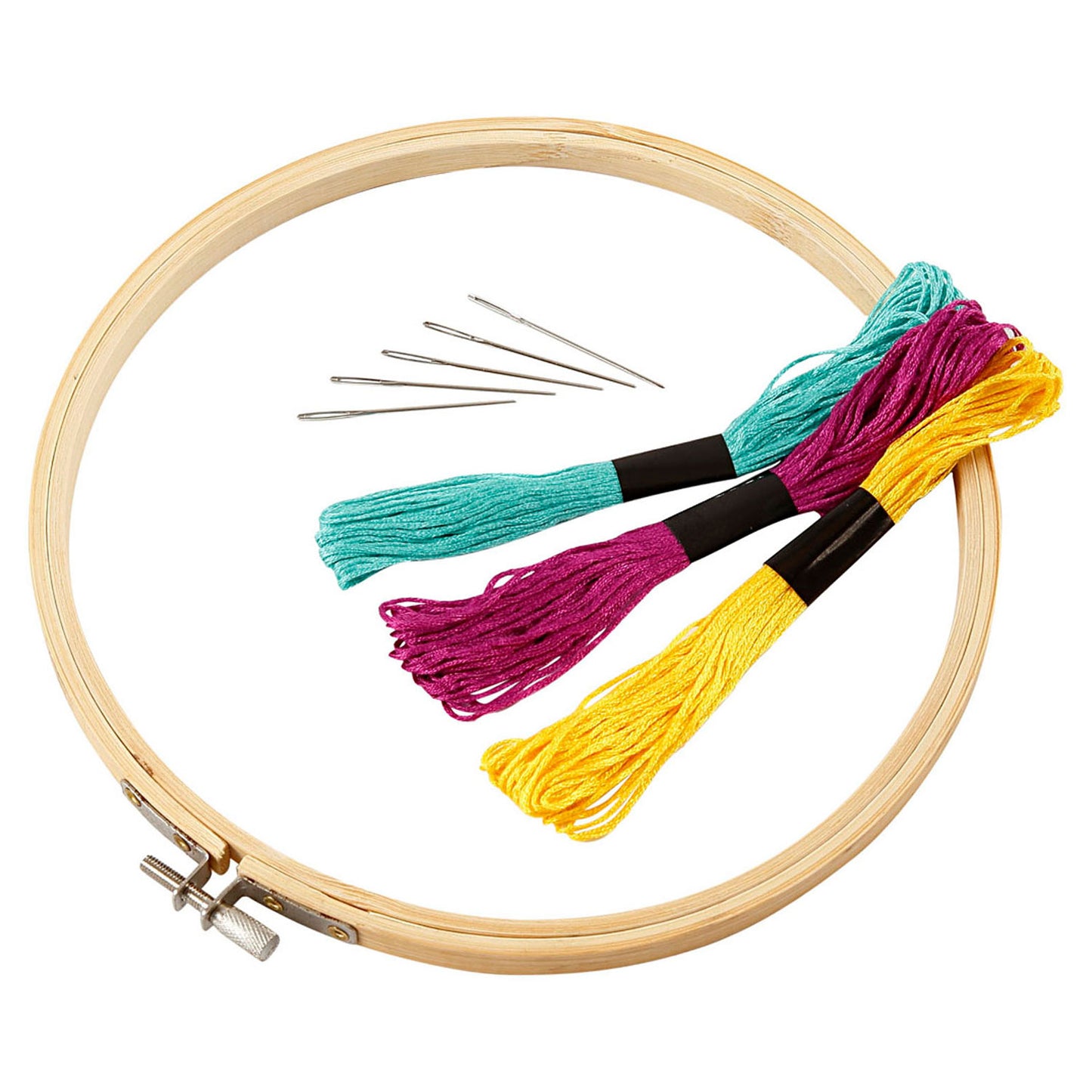 Cadre de broderie en bois, 20 cm