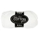 Creativ Company Cotton Garen, blanc, 50gr, 170m